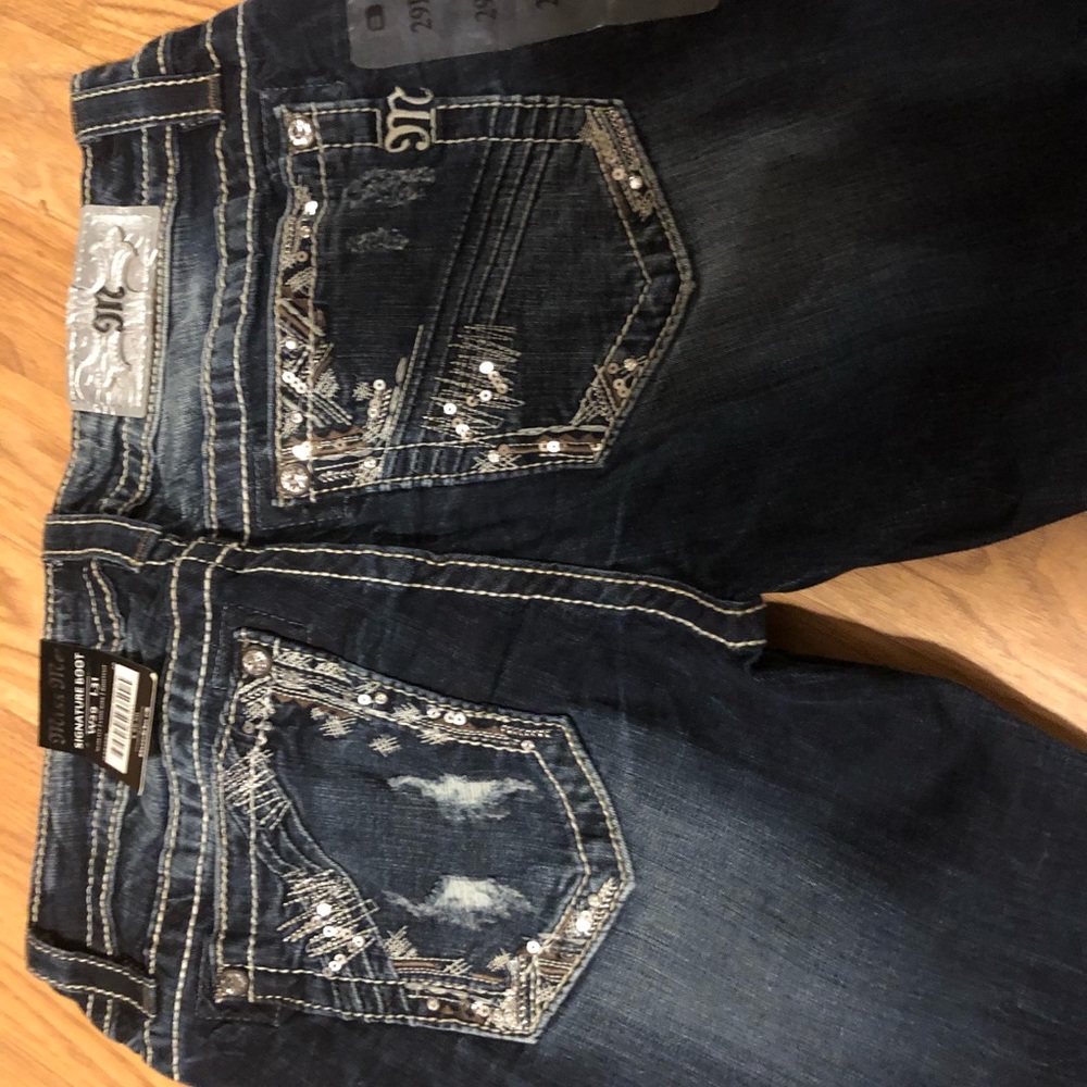 Miss me jeans size 29 waist (8-10) brand new